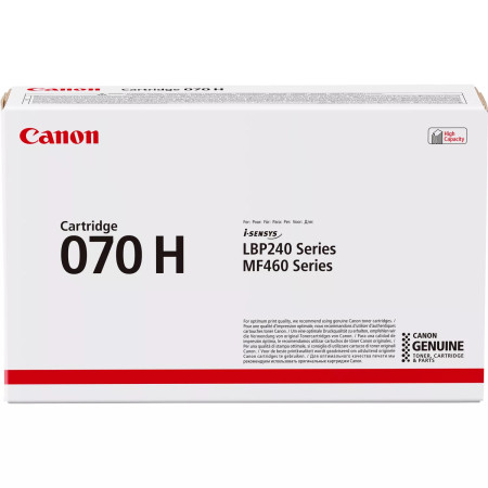 Canon 070H tonerio kasetė, 1 vnt, originali, juoda