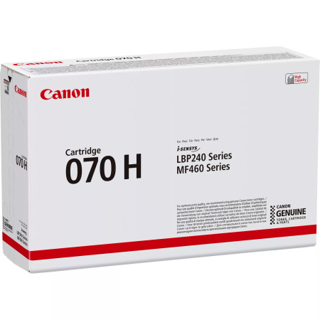 Canon 070H tonerio kasetė, 1 vnt, originali, juoda