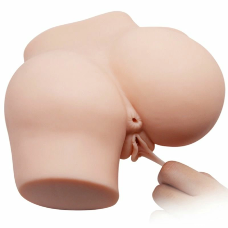 Crazy Bull Intimate Silicone Torso with Dual Channel & Vibration, Large