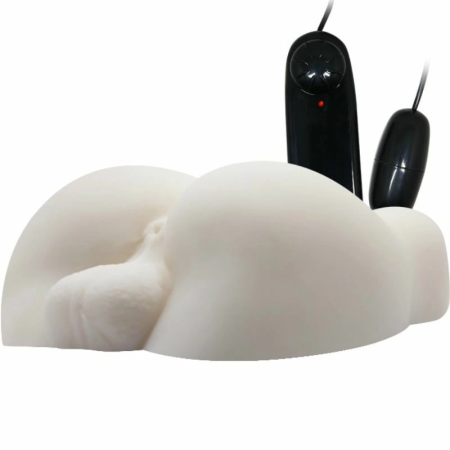 Baile Bigger Man Intimate Model with Remote-Controlled Vibration, Natural