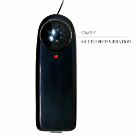 Baile Bigger Man Intimate Model with Remote-Controlled Vibration, Natural