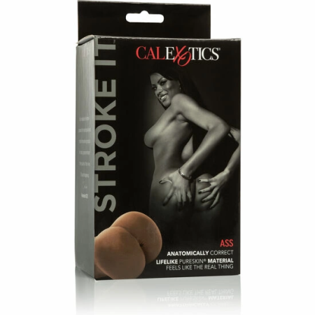 CalExotics Stroke It Intimate Device PureSkin Brown 16.5x9.5cm