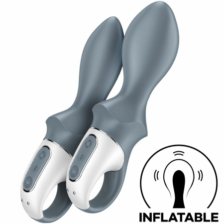 Satisfyer Air Pump Booty 1 Intimate Inflatable Vibrating System Grey