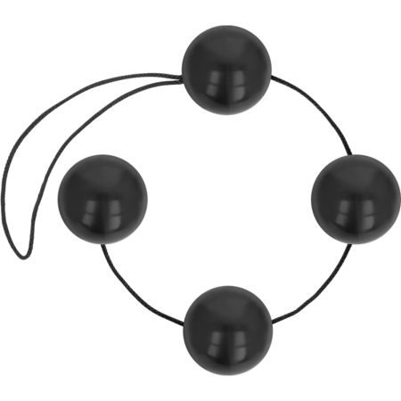 OHMAMA Black Kegel Exercise Balls 170g - 3cm Diameter, ABS Material