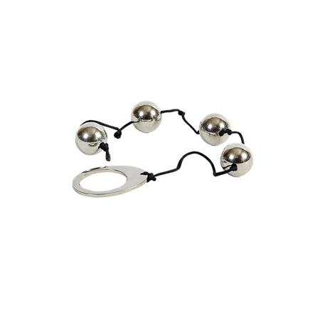 METAL HARD Beads 4 Intimate Weighted Balls 20mm Solid Steel Set