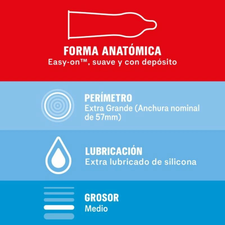 Durex Sensitivo XL 10-Pack - Large Size, Ultra-Thin Latex System