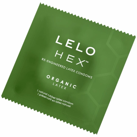 LELO HEX Organic 12-Pack Eco-Friendly Latex Protection System
