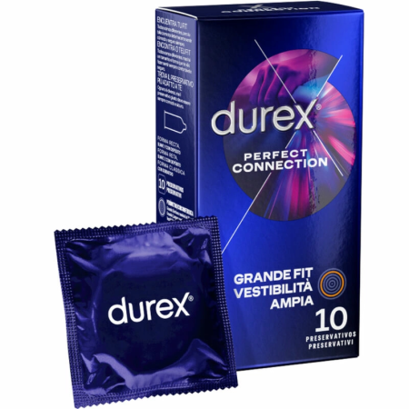 Durex Perfect Connection Silicone Condoms Extra Lubrication 10 pcs