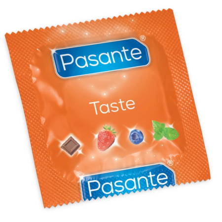 Pasante Taste Flavored Latex Condoms 144 pcs Assorted Colors & Scents