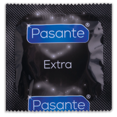 Pasante Extra Extra Thick Condoms 12-Pack, Enhanced Safety, Natural Color