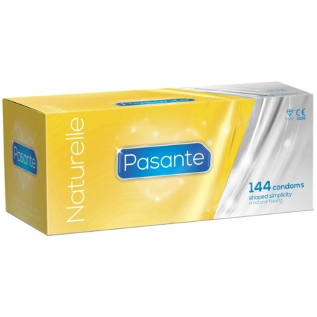 Pasante Naturelle Condoms 144 pcs - Anatomical, Natural Colour, CE Marked