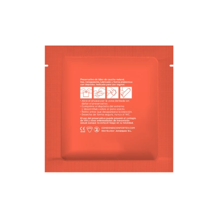 Confortex Nature 144-Pack Premium Latex Protective Sheaths 53mm