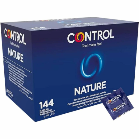 Control Adapta Nature Condoms 144 pcs Ergonomic Transparent 54mm
