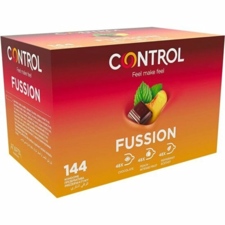 Control Adapta Fussion Condoms 144 pcs - Multi-Scented, Ergonomic Fit