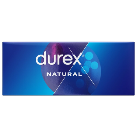 Durex Natural Comfort 144-Pack Latex Protective Covers, Easy-On Shape