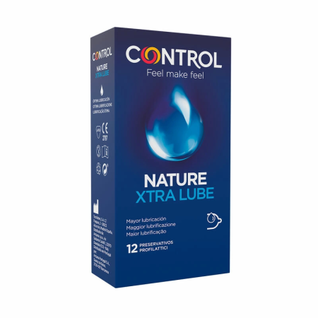 Control Adapta Nature Extralube 12-Pack Intimate Protection, 54mm