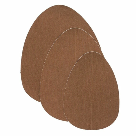 Bye Bra Breast Enhancer Pads & 3 Satin Brown Covers - Cotton, Reusable