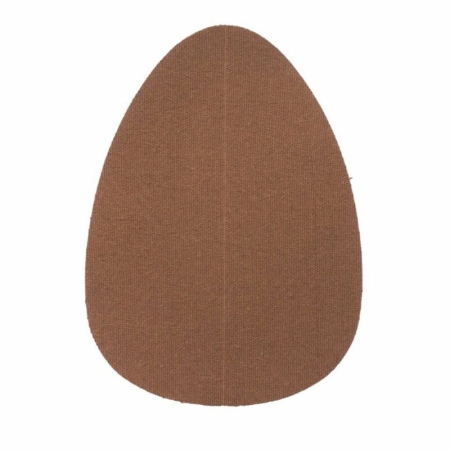 Bye Bra Breast Enhancer Pads & 3 Satin Brown Covers - Cotton, Reusable