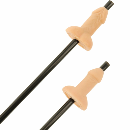 Diablo Picante Set of 10 Natural Party Straws - Food-Grade Plastic, Mixed Colors