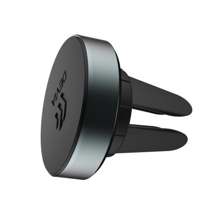 Automobilinis telefono laikiklis Devia Circle, tvirtinamas į ventiliacijos groteles, magnetinis, juodas