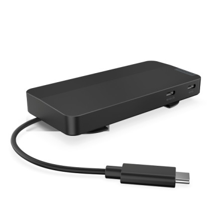 Lenovo 40B90000WW knyginių kompiuterių dokas / jungčių replikatorius Vielinis USB 3.2 Gen 1 (3.1 Gen 1) Type-C Juoda