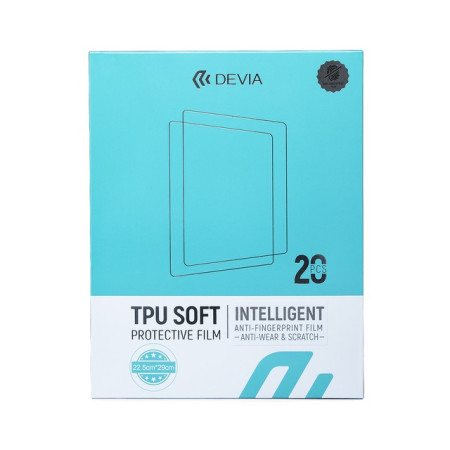 Plėvelių rinkinys Devia Intelligent TPU Soft Tablet 20vnt.