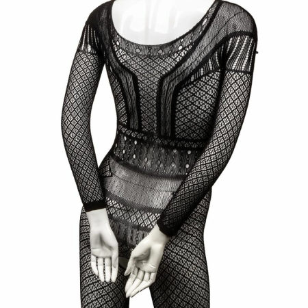 CalExotics Scandal Lace Body Suit - Breathable Mesh, Universal Size