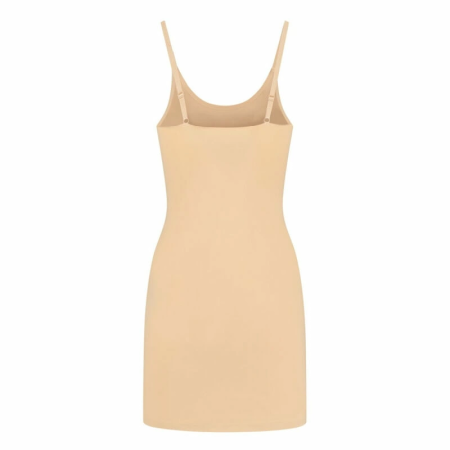 Bye Bra Light Invisible Dress Slip Beige S - Adjustable Microfiber