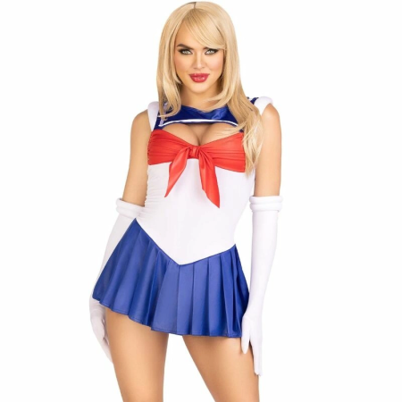 Leg Avenue Sailor Costume Multicolor S - 3-Piece Bodysuit & Accessories