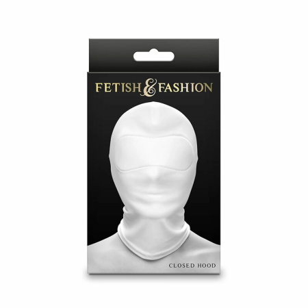 NS Novelties Fetish & Fashion Nylon Head Cover White Universal Size