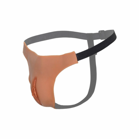 Hidden Desire Alter Ego Silicone Adjustable Open Thong One Size Flesh