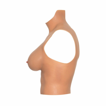 HIDDEN DESIRE ALTER EGO Silicone Wearable Breast Shirt E-Cup Flesh Tone