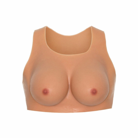 HIDDEN DESIRE Alter Ego Silicone Wearable Breast Top E-Cup Flesh S-L