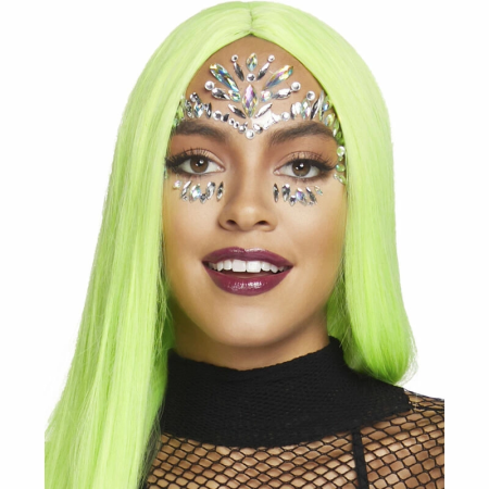 Leg Avenue Iris Adhesive Face Jewel - Iridescent Skin-Safe Decoration