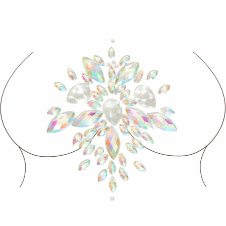 Leg Avenue Celestial Iridescent Body Jewel - Reusable Skin-Friendly Design