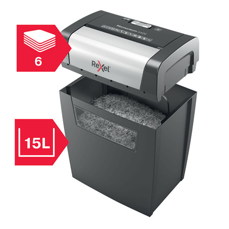Rexel Momentum X406 dokumentų naikiklis