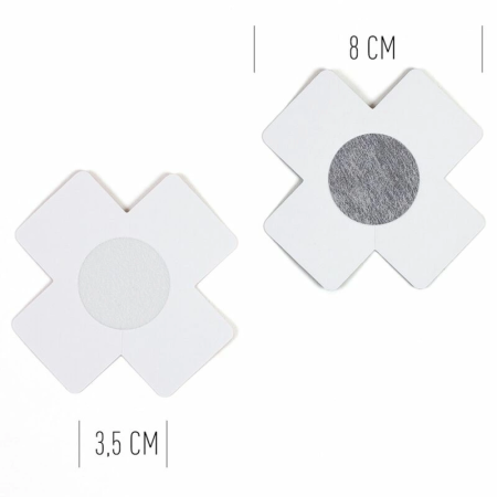 Secret Play WOW BOOBS! X Reusable Holographic Nipple Covers Set 8cm