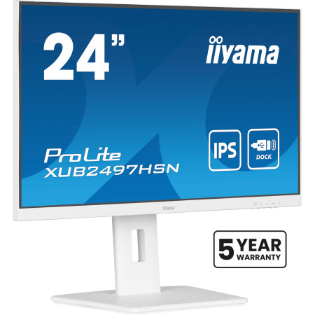 iiyama ProLite XUB2497HSN-W2 kompiuterio monitorius 60,5 cm (23.8")