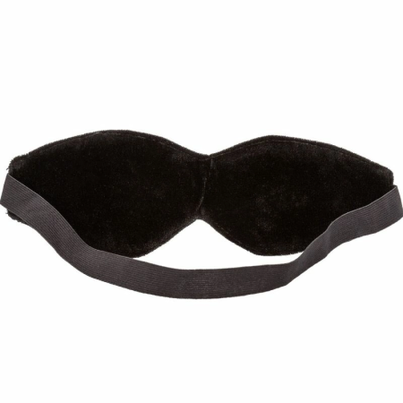 CalExotics Radiance Blackout Eye Mask with Rhinestone Accents, Black