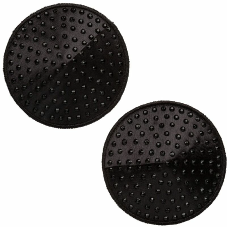 CalExotics Radiance Round Gem Adhesive Nipple Covers - Reusable & Sparkling