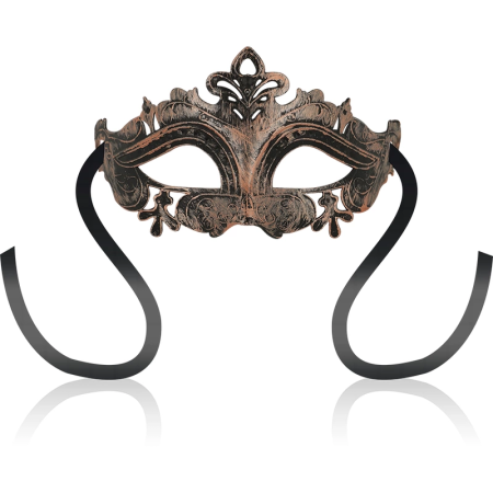 OHMAMA Venetian Style Mask Copper - Elegant Decorative Party Accessory