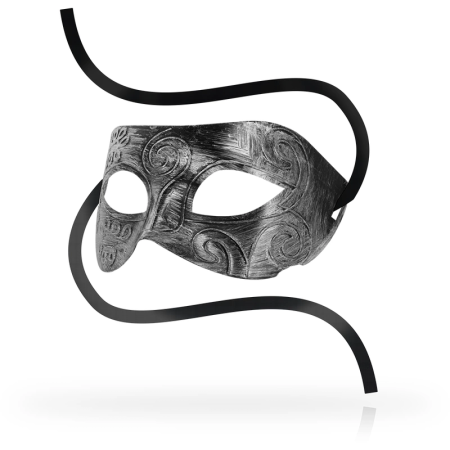 OHMAMA Greek Style Embossed Mask - Rigid Unisex Face Accessory