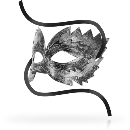 OHMAMA Venetian Style Silver Mask - Exclusive Embossed Unisex Design