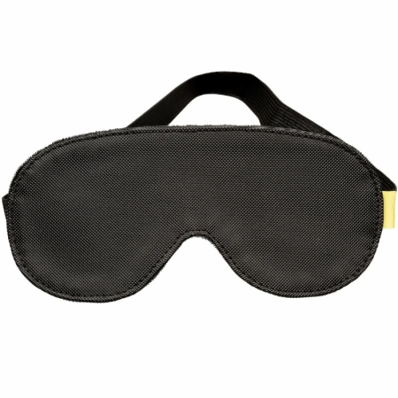 CalExotics Boundless Blackout Adjustable Eye Mask - Vegan Leather, Black
