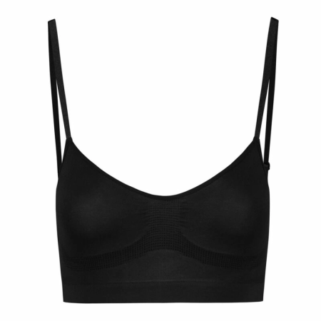 Bye Bra Seamless Medium Control Bra Black XXL - Shaping Supportwear
