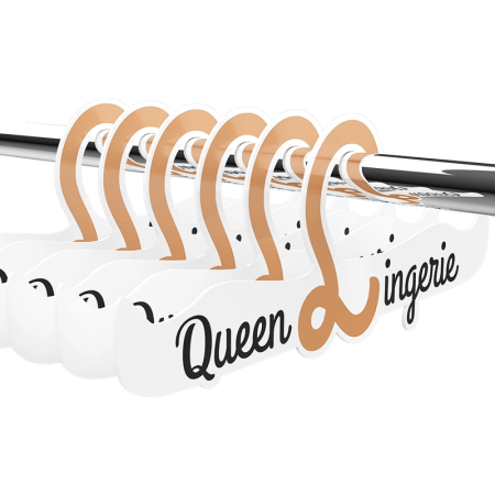 Queen Lingerie Display Hanger 27.5 cm - Durable Organizer, 1 Piece