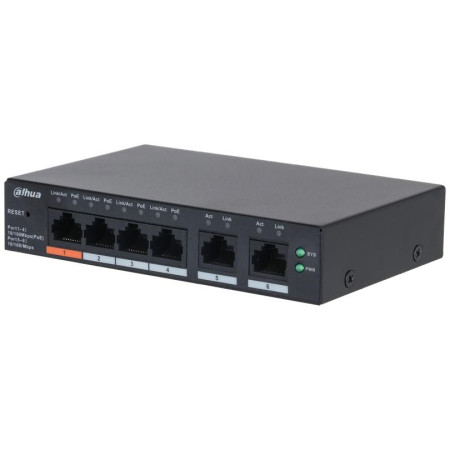 DAHUA L2 Switch 4 PoE Portai