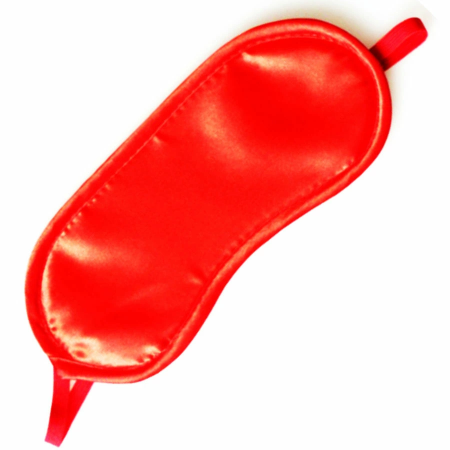 Secret Play Red Padded Blindfold Mask - Comfortable 100% Polyester