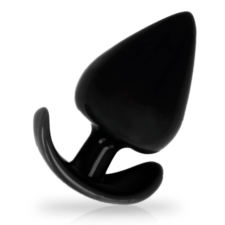 Addicted Toys Intimate Plug 8.5 cm - Flexible Ergonomic TPR, Black