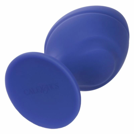 CalExotics Cheeky Silicone Plug Purple Waterproof Two Sizes